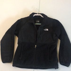 The North Face Black zipper fleece size Medium